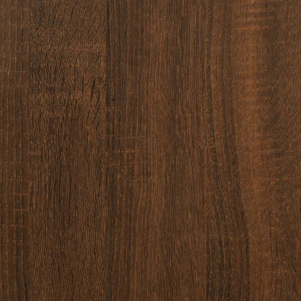 Ruskea tammi kuutioseinähyllyt Annemona 30x15x30cm (6 kpl)