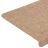 Itsekiinnittyvät porrasmatot 15 kpl 65x24,5x3,5 cm beige