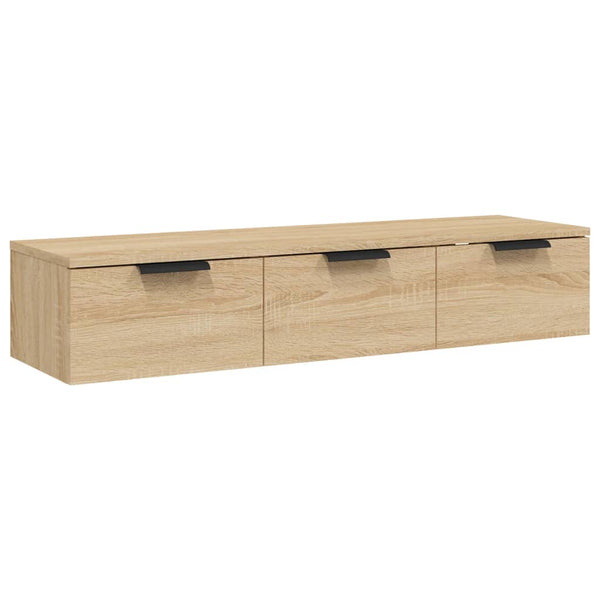 Seinäkaappi Sonoma-tammi 102x30x20 cm tekninen puu