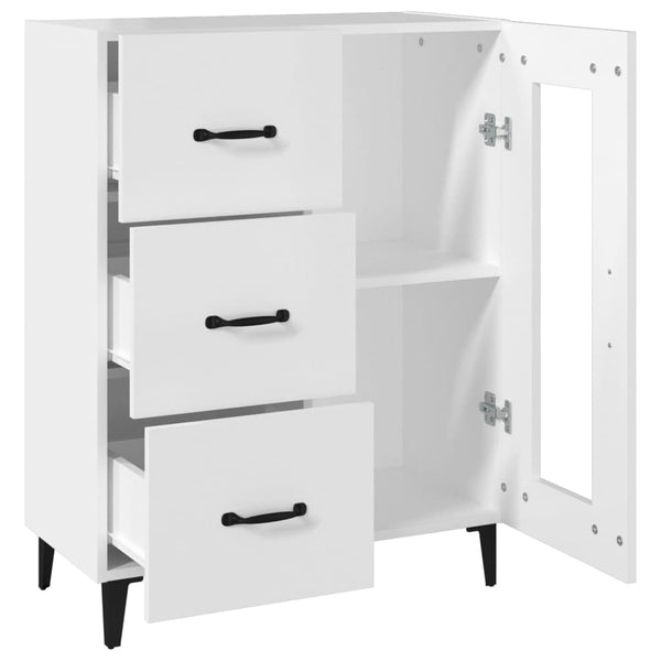 Senkki valkoinen 69,5x34x90 cm tekninen puu