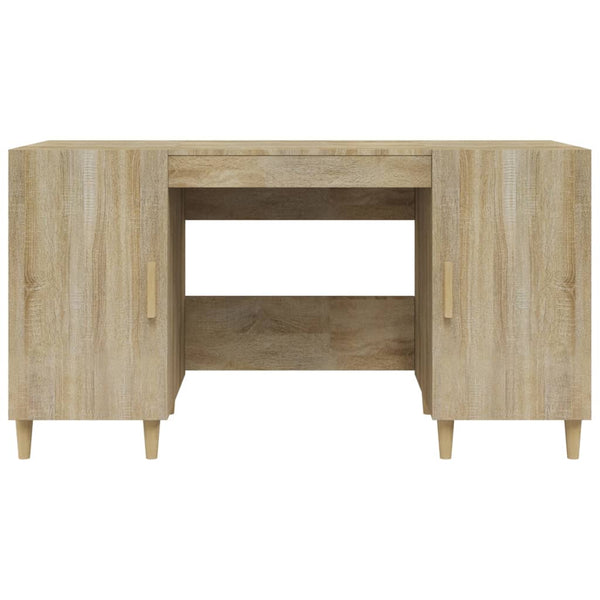 Työpöytä Sonoma-tammi 140x50x75 cm tekninen puu