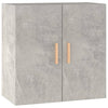 Seinäkaappi betoninharmaa 60x30x60 cm tekninen puu