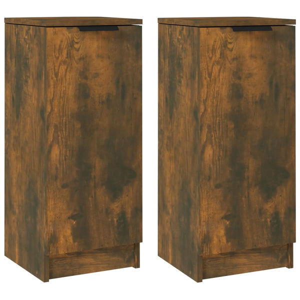 Senkit 2 kpl savutammi 30x30x70 cm tekninen puu