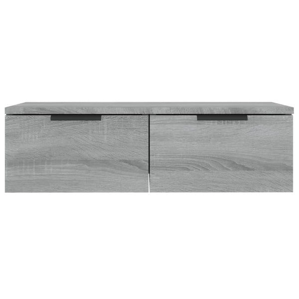 TV-seinäkaappi harmaa Sonoma 68x30x20 cm tekninen puu