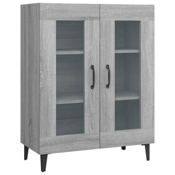 Senkki harmaa Sonoma 69,5x34x90 cm tekninen puu