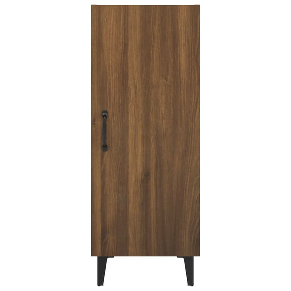 Senkki ruskea tammi 34,5x34x90 cm tekninen puu