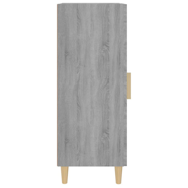Senkki harmaa Sonoma 34,5x34x90 cm tekninen puu