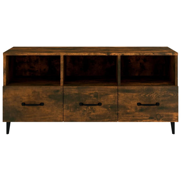 TV-taso savutammi 102x35x50 cm tekninen puu