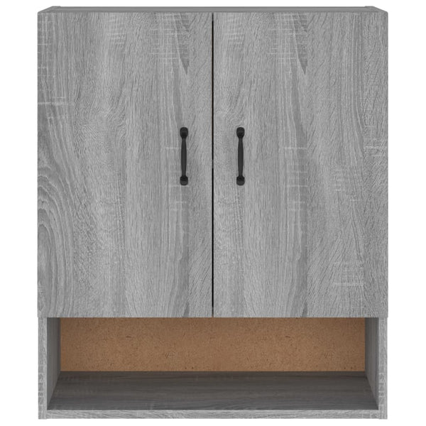 Seinäkaappi harmaa Sonoma 60x31x70 cm tekninen puu