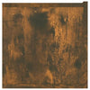 TV-seinäkaappi 2 kpl savutammi 80x30x30 cm tekninen puu