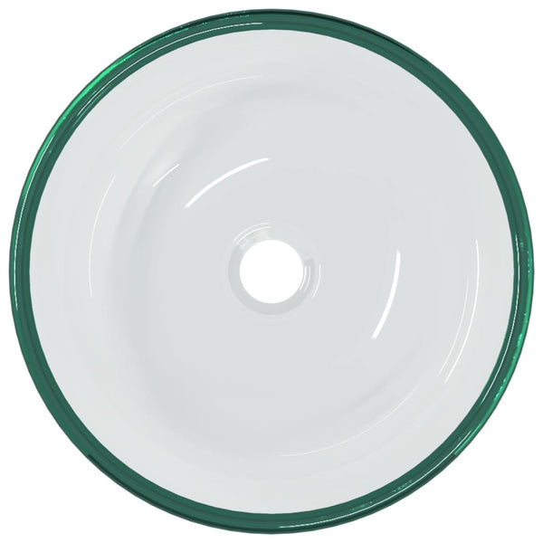 Pesuallas karkaistu lasi 35x12 cm läpikuultava