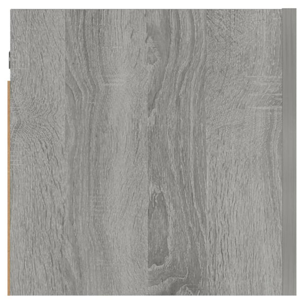 Seinäkiinnitettävät TV-kaapit 8 kpl harmaa Sonoma 30,5x30x30 cm