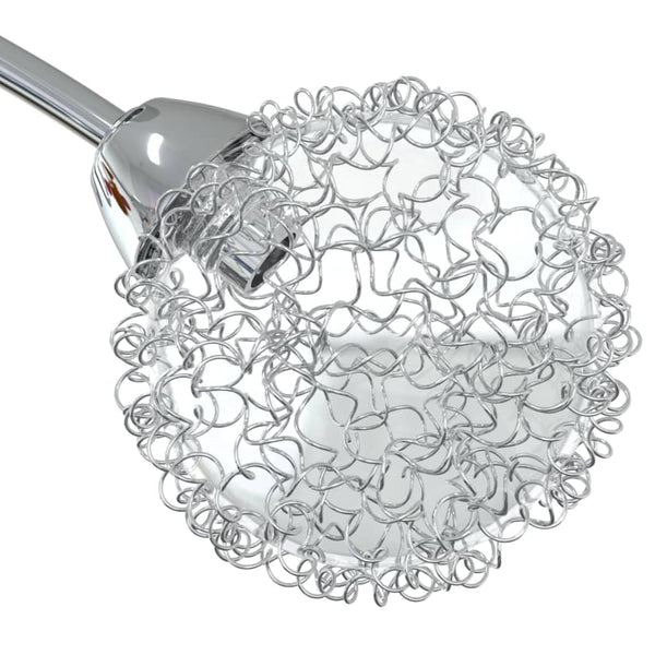 Kattovalaisin verkkolankavarjostimilla 4 G9 LED-valoille