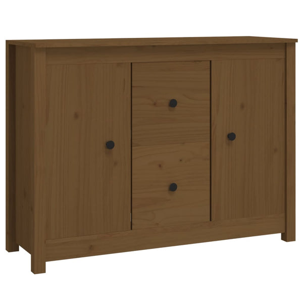 Senkki hunajanruskea 100x35x74 cm täysi mänty