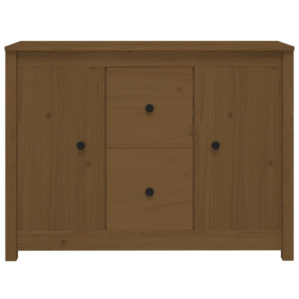 Senkki hunajanruskea 100x35x74 cm täysi mänty