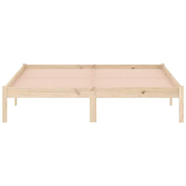 Sängynrunko ilman patjaa 152x203 cm täysi mänty