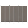 6-paneelinen Tilanjakaja antrasiitti 300x220 cm kangas