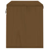 Seinäkaappi hunajanruskea 60x30x35 cm täysi mänty