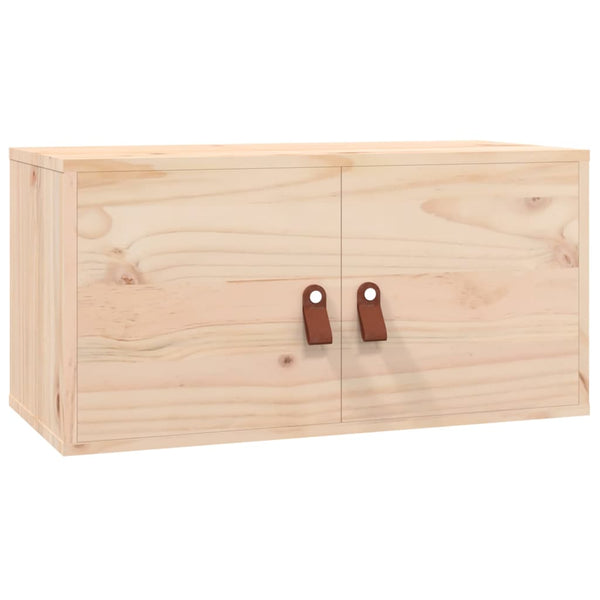 Seinäkaapit 2 kpl 60x30x30 cm täysi mänty