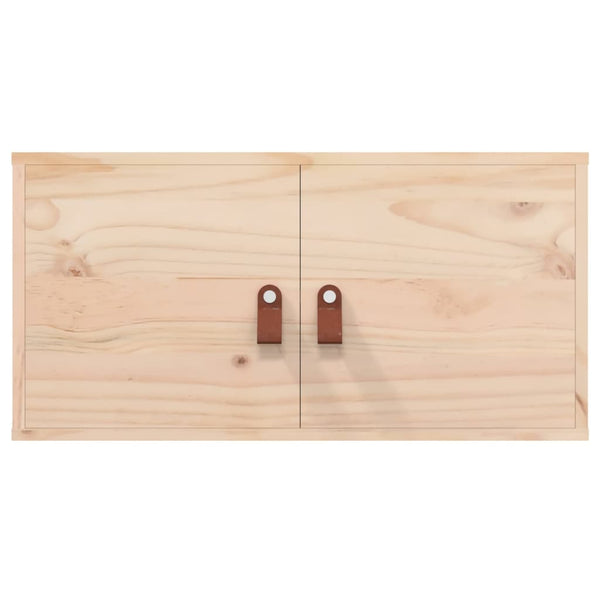 Seinäkaapit 2 kpl 60x30x30 cm täysi mänty