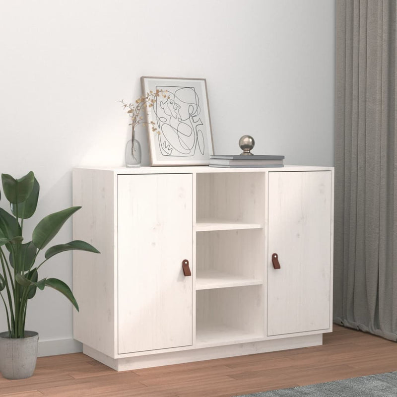Senkki valkoinen 100x40x75 cm täysi mänty