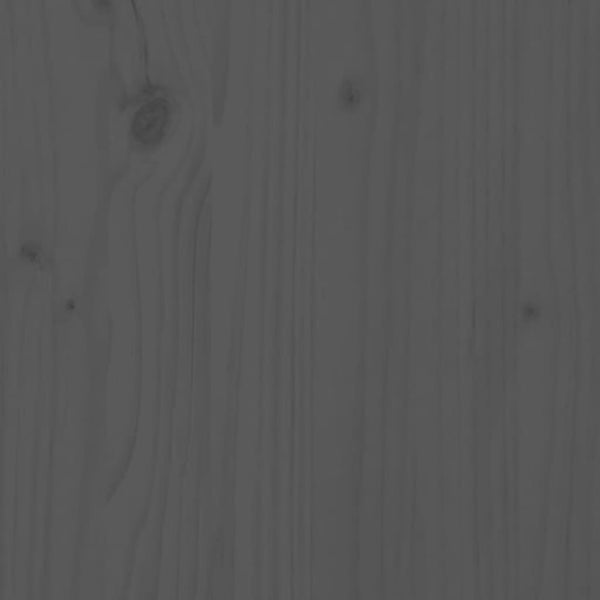 Senkki harmaa 100x40x75 cm täysi mänty
