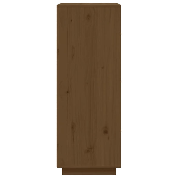 Kaappi hunajanruskea 34x40x108,5 cm täysi mänty