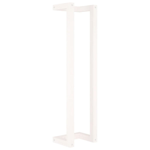 Valkoinen pyyheteline Linette 23x18x90cm (mänty)