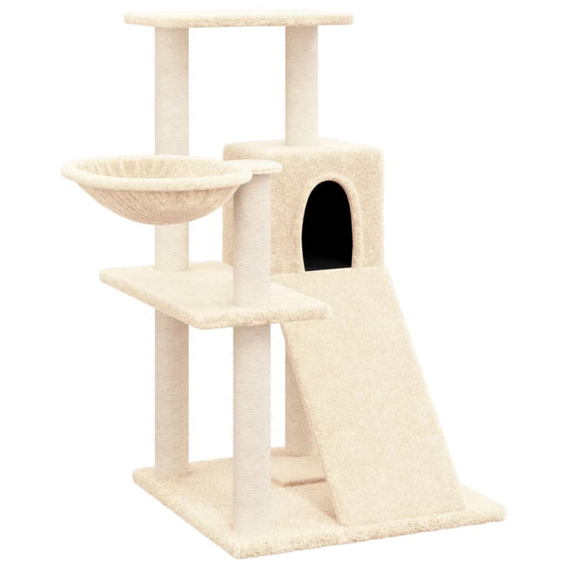 Kerma kissan kiipeilypuu sisal- raapimispylväillä Iozofina 82cm