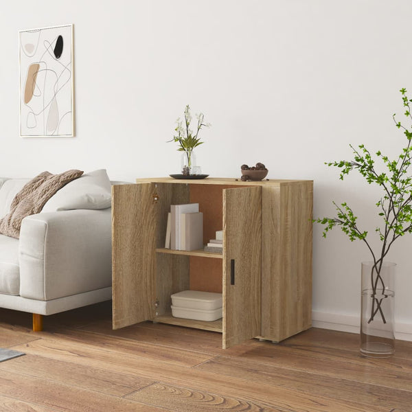 Senkki Sonoma-tammi 80x33x70 cm tekninen puu
