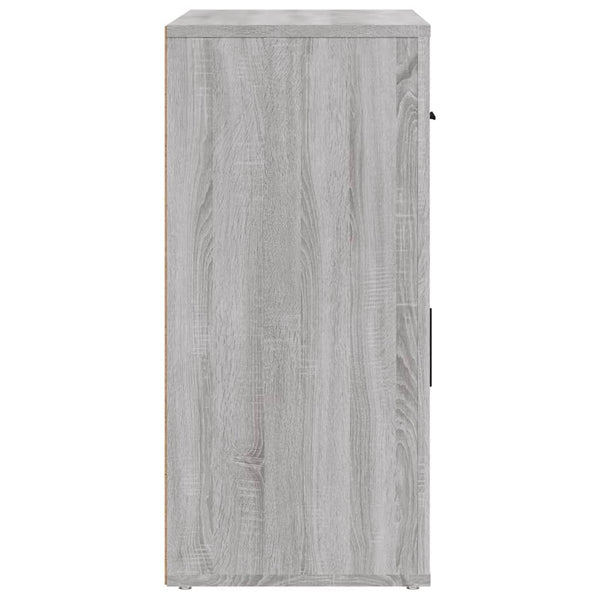 Senkki harmaa Sonoma 80x33x70 cm tekninen puu