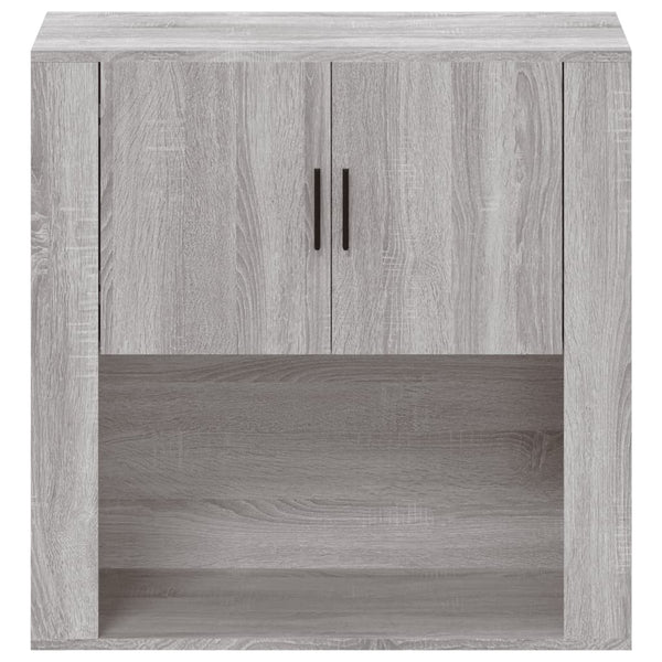 Seinäkaappi harmaa Sonoma 80x33x80 cm tekninen puu
