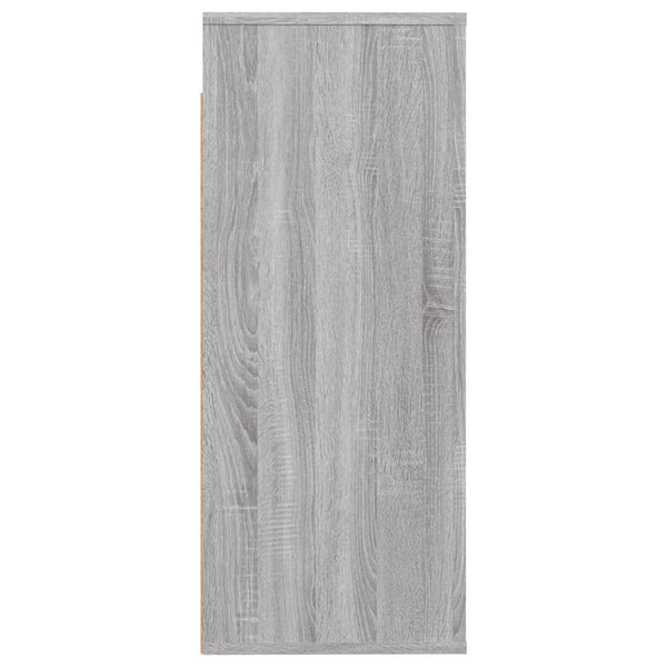 Seinäkaappi harmaa Sonoma 80x33x80 cm tekninen puu