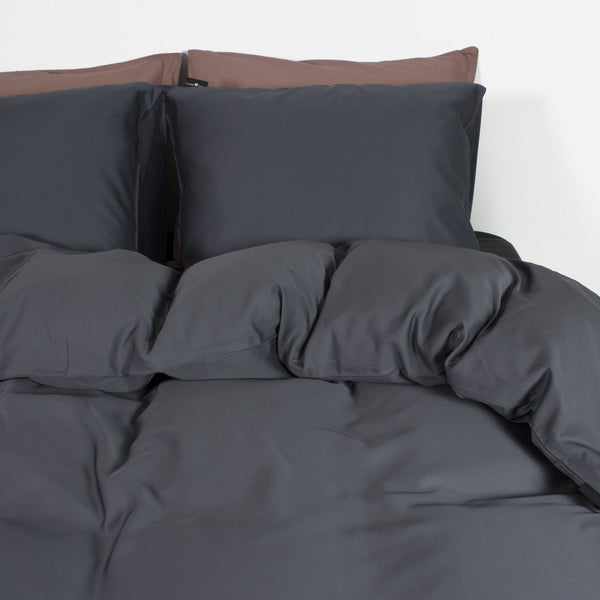 Pussilakanasetti 100% Bamboo Antrasiitti