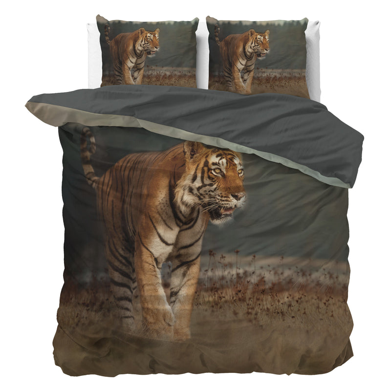 Pussilakanasetti Nature Tiger Taupe