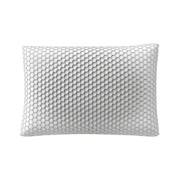 TPE tyyny - jämäkkä ydin ja muistivaahto - harmaa - 60×40×13 cm