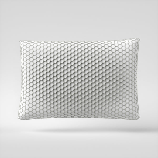 TPE tyyny - jämäkkä ydin ja muistivaahto - harmaa - 60×40×13 cm