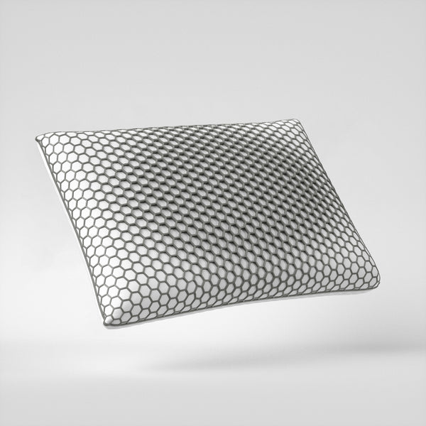 TPE-tyyny - Muistivaahto ja kiinteä ydin - Harmaa 60×40×13cm