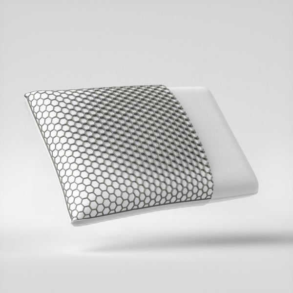 TPE-tyyny - Muistivaahto ja kiinteä ydin - Harmaa 60×40×13cm