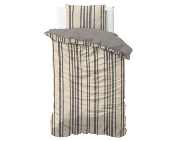 Pussilakanasetti Linear Linen Sand