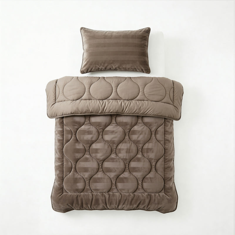 VUODEVAATTEET - Lazy peitto Hotel Velvet Taupe