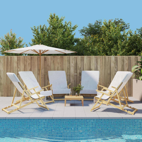 Rantapyyhkeet 6 kpl valkoinen 60x135 cm kangas 400 GSM