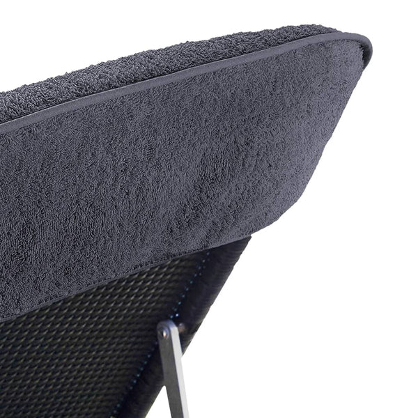 Rantapyyhkeet 6 kpl antrasiitti 60x135 cm kangas 400 GSM