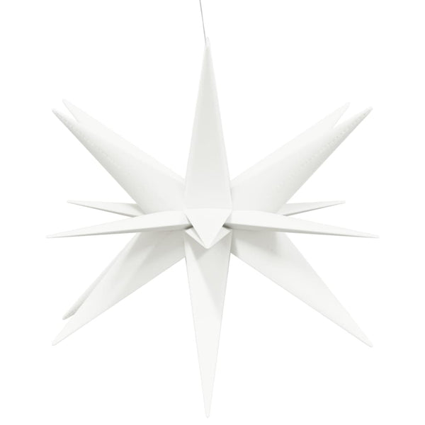 Joulun LED-tähtivalo taitettava valkoinen 100 cm