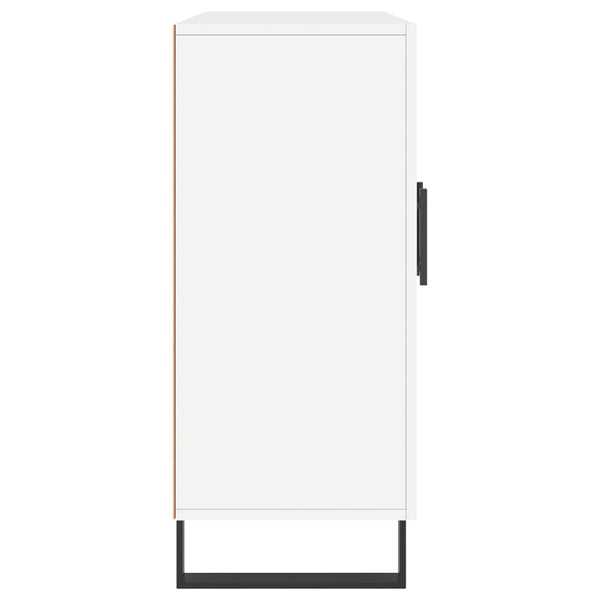 Valkoinen senkki Jakov 90x34x80cm (puinen)