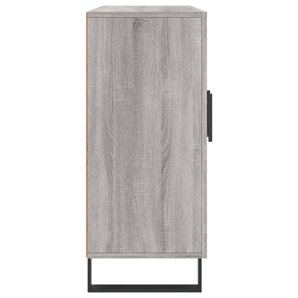 Harmaa senkki Jakov 90x34x80cm (puinen)