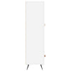 Kaappi valkoinen 69,5x31x115 cm tekninen puu