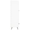 Kaappi valkoinen 69,5x31x115 cm tekninen puu