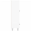 Kaappi valkoinen 69,5x31x115 cm tekninen puu
