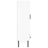 Kaappi valkoinen 69,5x31x115 cm tekninen puu